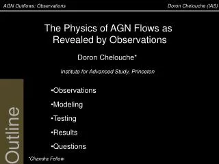 AGN Outflows: Observations	 		 Doron Chelouche (IAS)