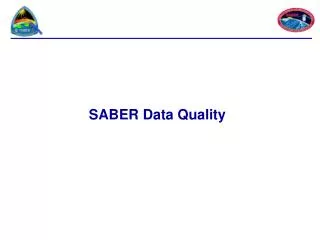 SABER Data Quality
