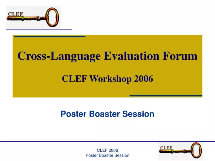 cross language evaluation forum clef workshop 2006