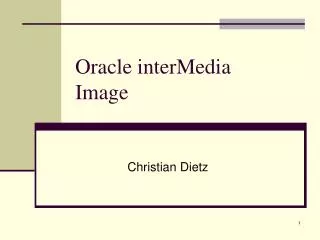 oracle intermedia image