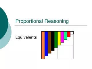 Proportional Reasoning