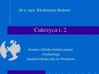 cukrzyca t 2