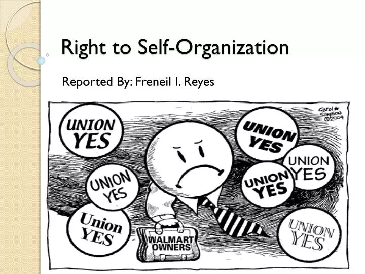 right to self organization