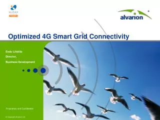 Optimized 4G Smart Grid Connectivity
