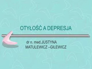 oty o a depresja