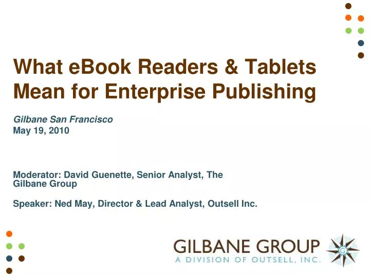 what ebook readers tablets mean for enterprise publishing