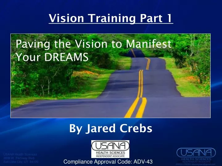 vision training part 1