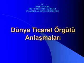 d nya ticaret rg t anla malar