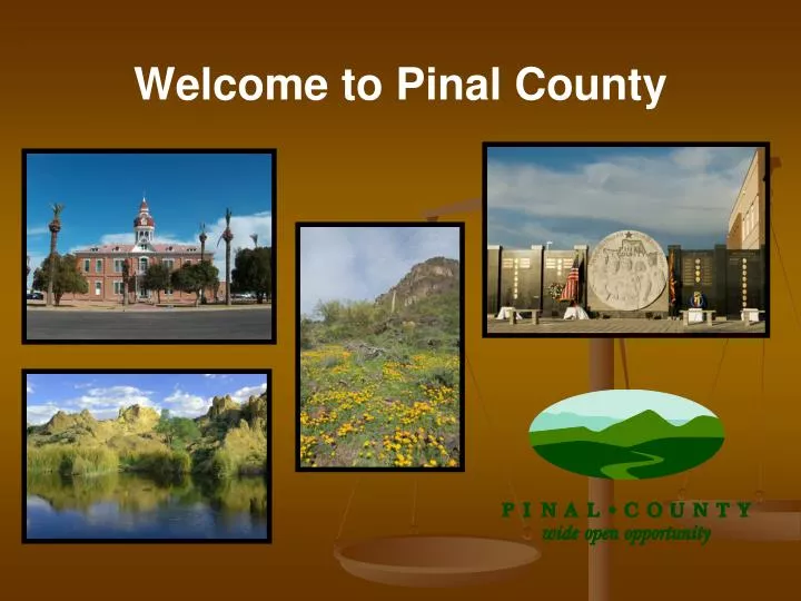welcome to pinal county