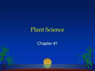 Plant Science