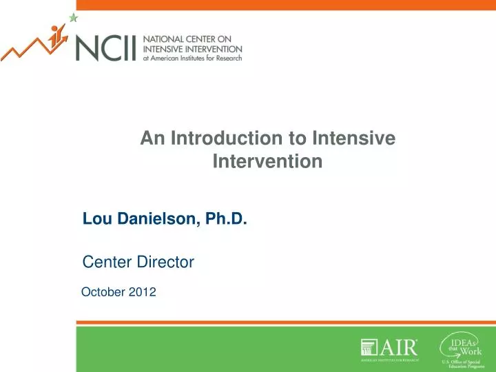 an introduction to intensive intervention
