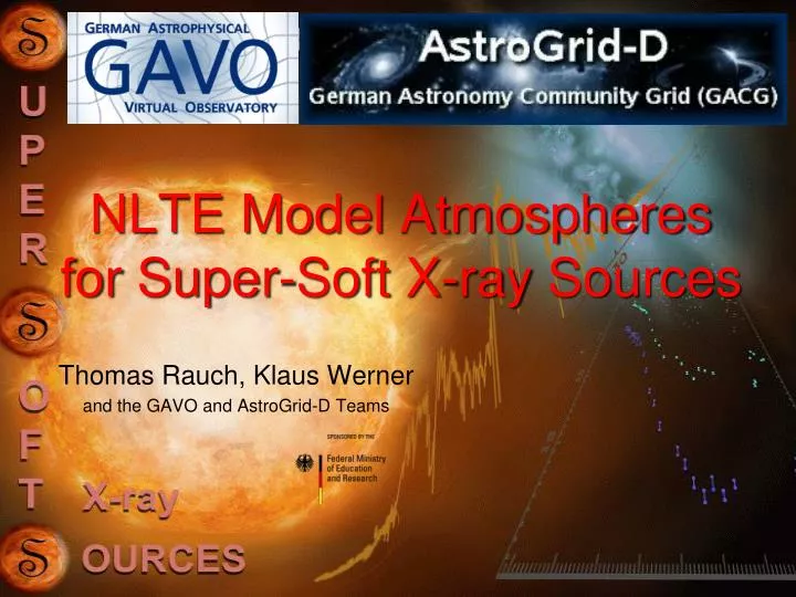 nlte model atmospheres for super soft x ray sources