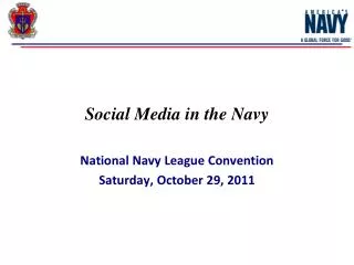 Social Media in the Navy
