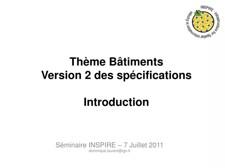 th me b timents version 2 des sp cifications introduction