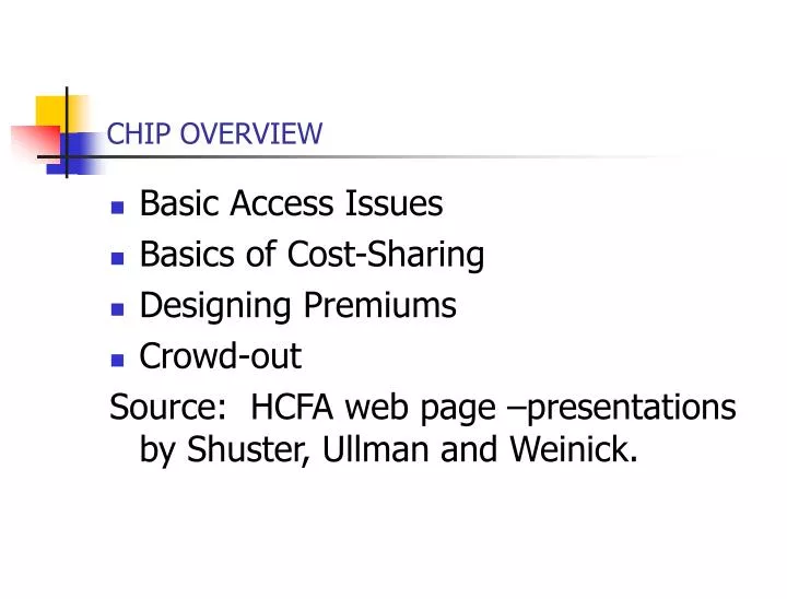 chip overview