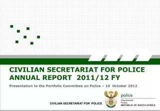 CIVILIAN SECRETARIAT FOR POLICE
