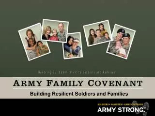 Building Resilient Soldiers and Families
