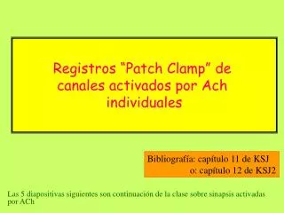 ach patch clamp