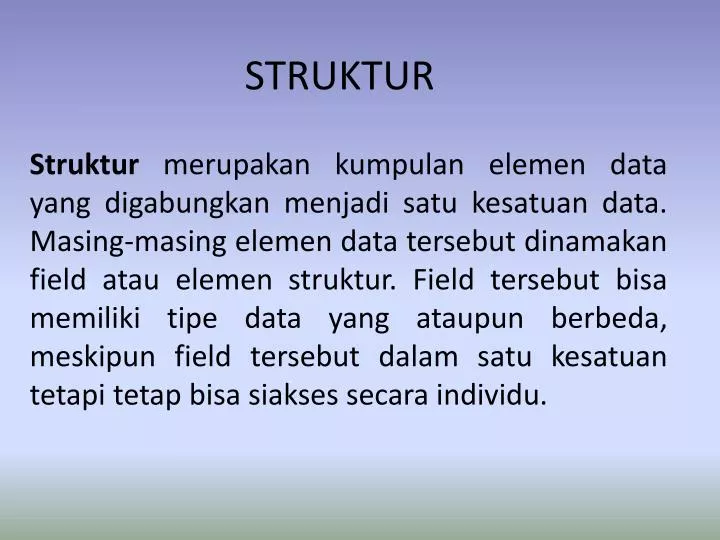 struktur