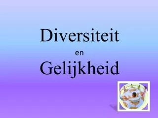 diversiteit en gelijkheid