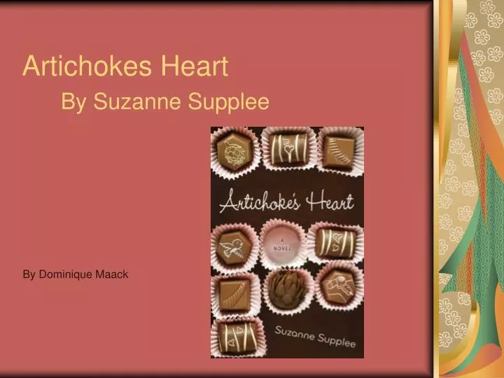 artichokes heart by suzanne supplee