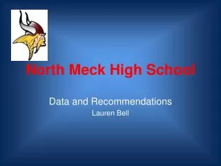 North Meck High School