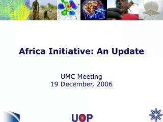 Africa Initiative: An Update