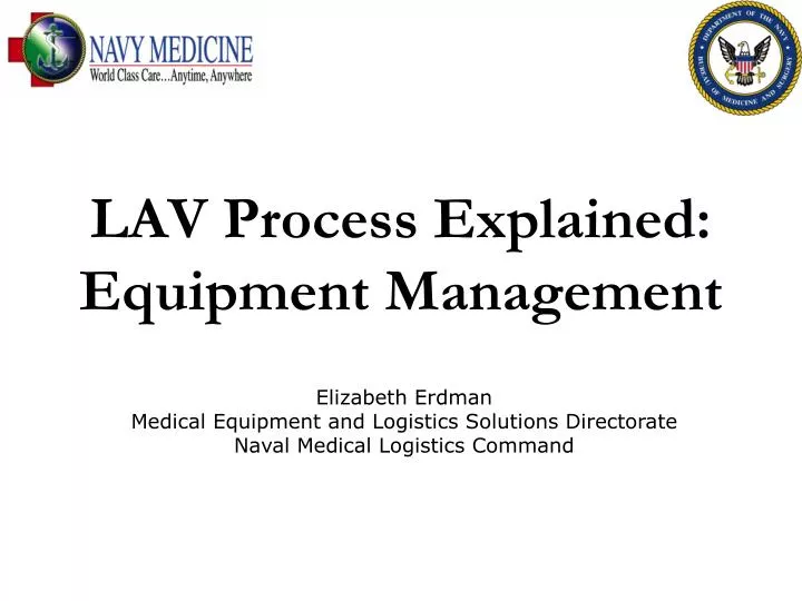 lav process explained equipment management