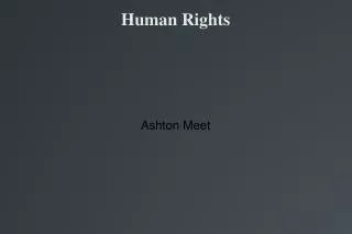 Human Rights