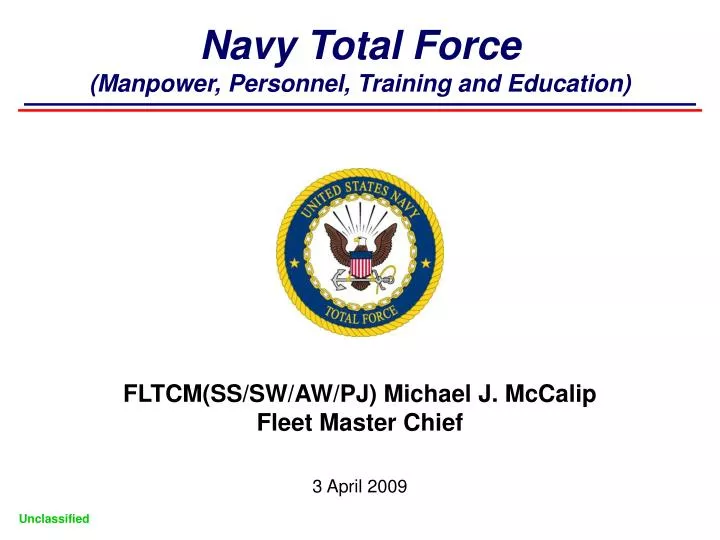 navy total force manpower personnel training and education