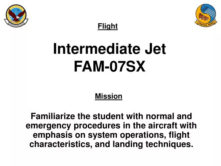 intermediate jet fam 07sx
