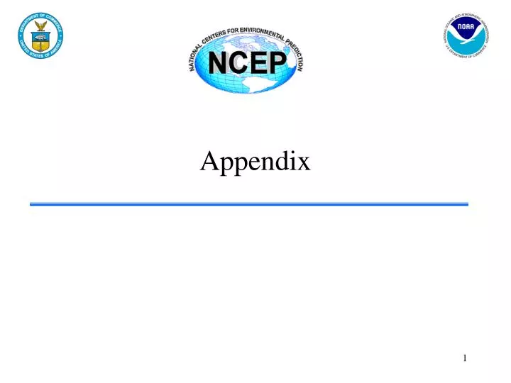 appendix