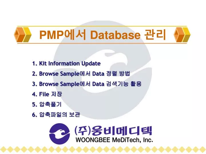 pmp database