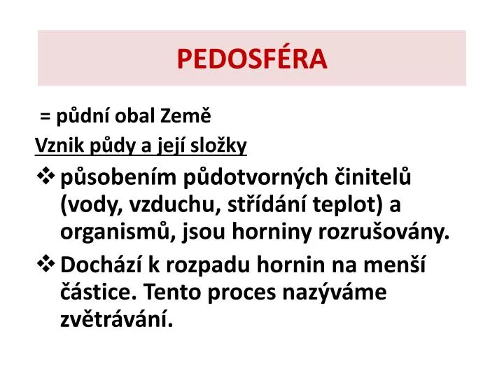 pedosf ra