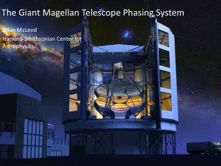 The Giant Magellan Telescope Phasing System