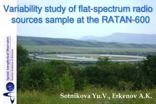 Variability study of flat-spectrum radio sources sample at the RATAN-600