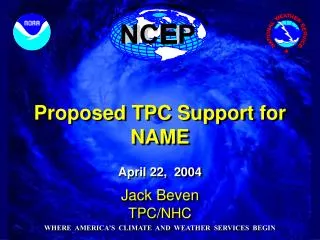 Proposed TPC Support for NAME