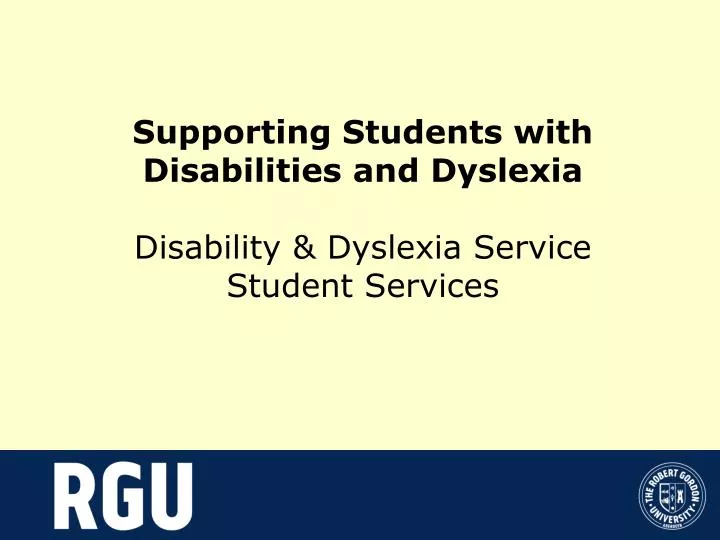 supporting students with disabilities and dyslexia disability dyslexia service student services
