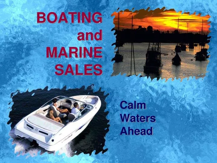 boating and marine sales