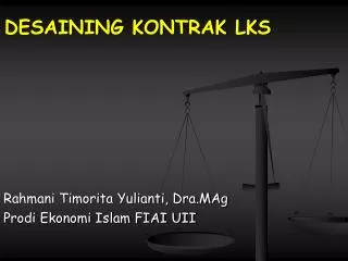 desaining kontrak lks