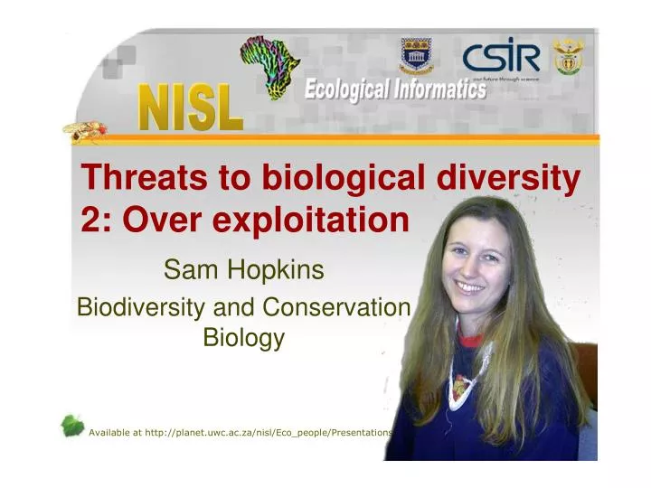 threats to biological diversity 2 over exploitation