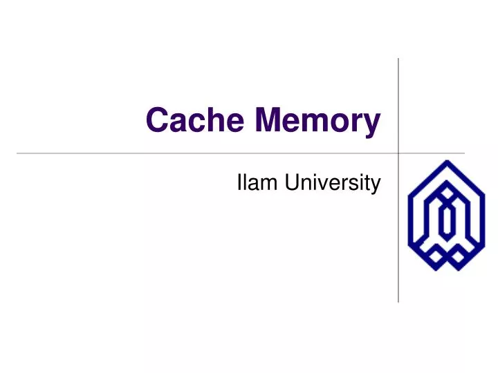 PPT - Cache Memory PowerPoint Presentation, Free Download - ID:4447184