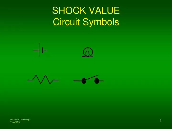 shock value circuit symbols