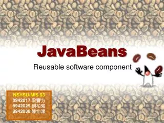 javabeans