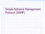 PPT - SIMPLE NETWORK MANAGEMENT PROTOCOL (SNMP) PowerPoint Presentation ...