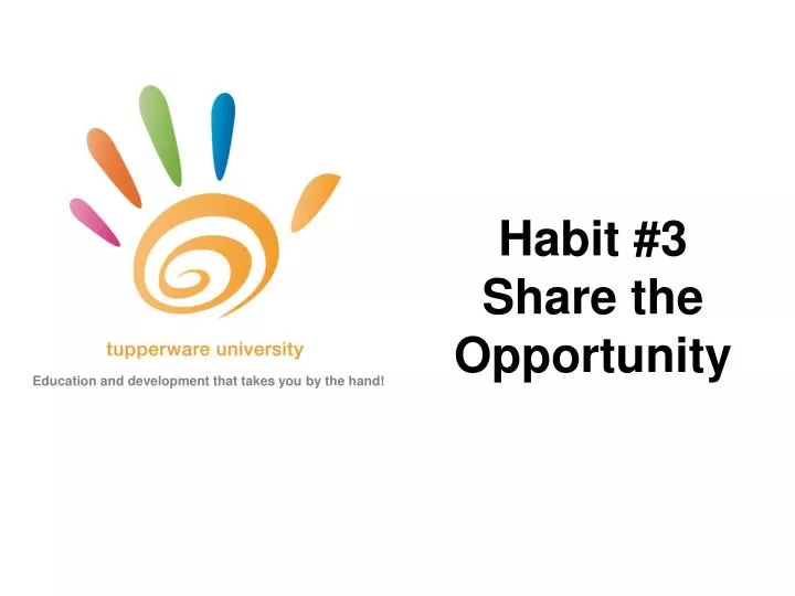 habit 3 share the opportunity