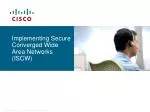 Configuring SNMP for Secure Network Management: Lesson 9 of ISCW - slide 1