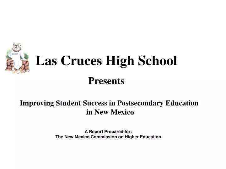 improving student success in postsecondary education in new mexico