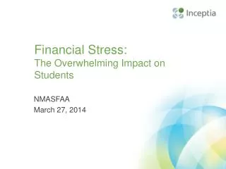 Financial Stress: The Overwhelming Impact on Students