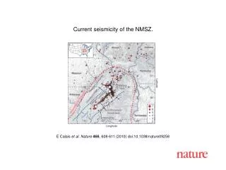 E Calais et al. Nature 466 , 608 - 611 (2010) doi:10.1038/nature09258